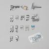 11-Piece Multifunctional Sewing Machine Presser Foot Set for Hemming, Edge Locking, and Quilting