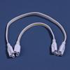 5Pcs Flexiable Double End 3Pin Led Tube Connector Cable Wire T4 T5 T8 Extension Cord For Integrated Led Tube Light Bulb