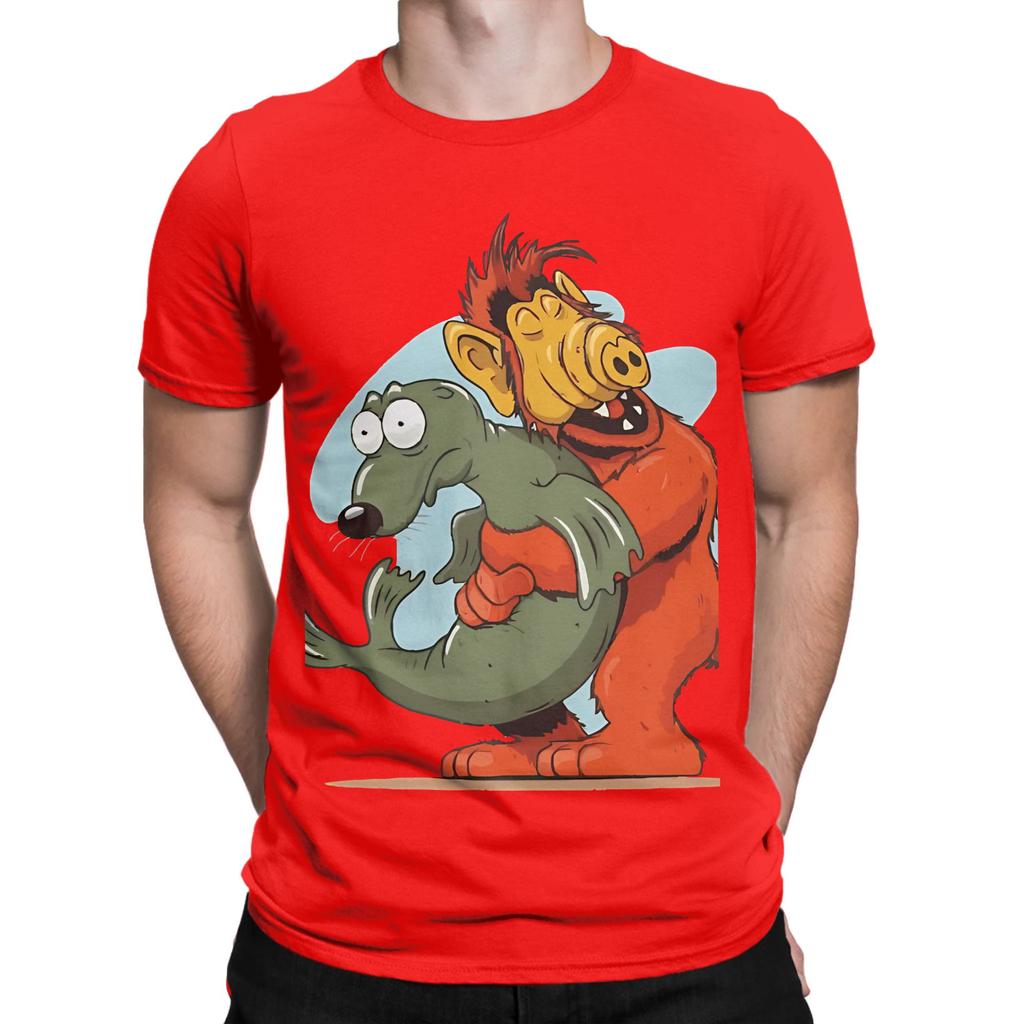 Alf Graphic Funny 100 Cotton Tshirt Alf Tops Tees For Unisex