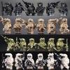 Military Minifigures: Compatible Building Blocks for Children - Ghost Special Forces Edition