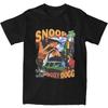 Винтажная футболка Snoop Dogg Бутлег Для фаната Snoop Doggy s Ретро Рэп Хип-Хоп Одежда Модные Футболки Хлопковая Одежда