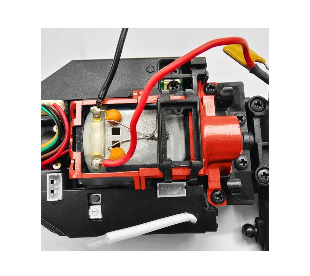 SHEAWA Kyosho Mini-Z Buggy Motor Cover, Modified Metal Parts, Compatible with Kyosho Mini-Z Buggy (Red)