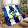 Bristol Rovers Custom Name Text Flannel Blanket Soccer Logo Personalized Fleece Throw Blanket Special Gift For Sofa Bedroom Home