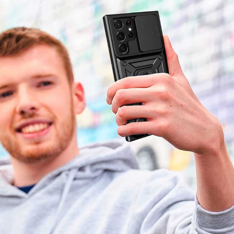 Sc Camring Galaxy S22 Ultra Black