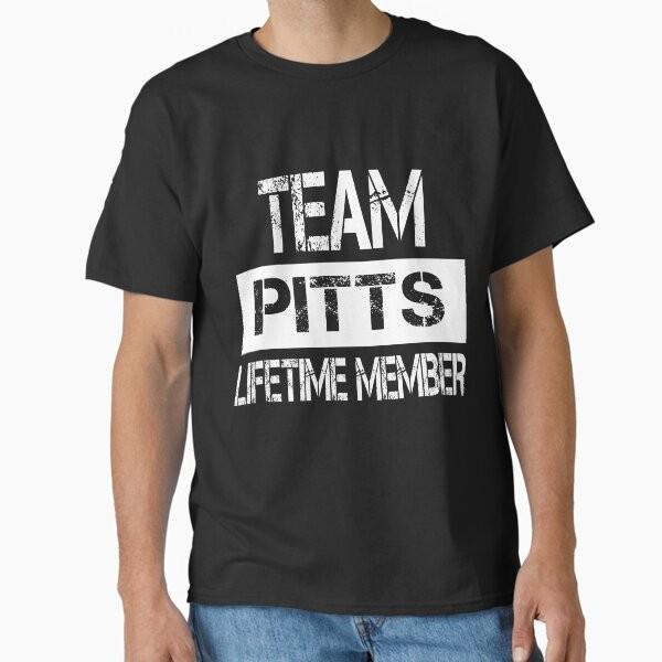 Pitts Name Pitts Lifetime Member Classic TShirt Made In UsaAus TShirt S2xl