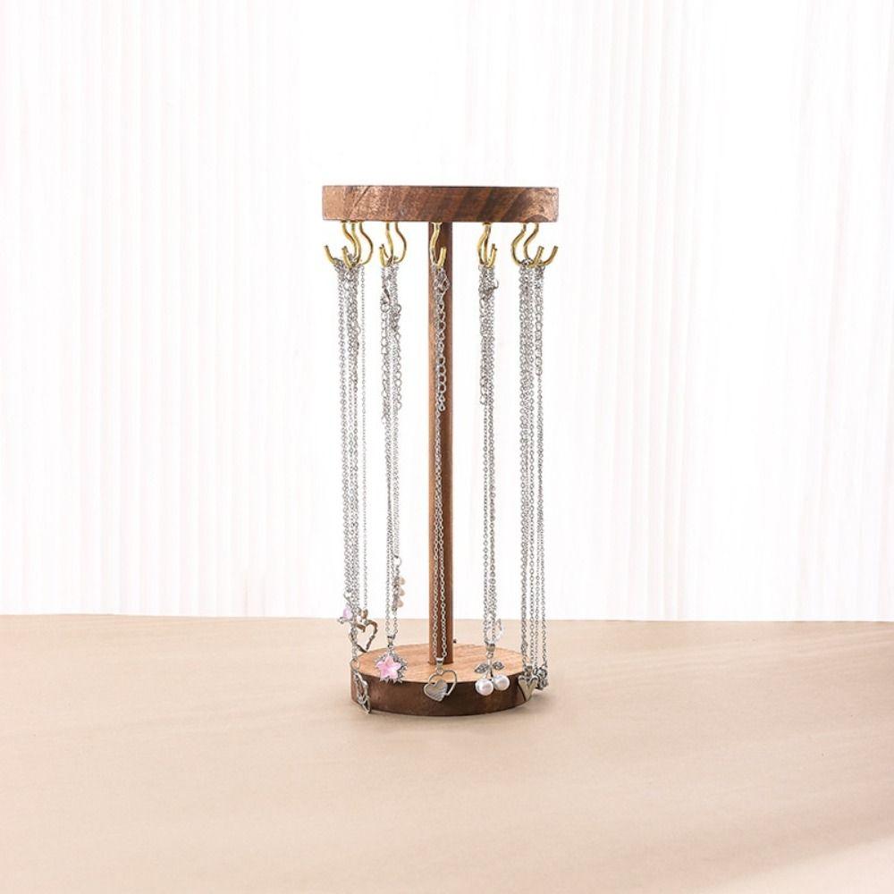 Hanging Countertop Necklace Earrings Stand Jewelry Organizer Jewelry Storage Rack Women Girls
