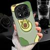 Мультяшный Милый Авокадо Мягкий Чехол для Телефона для Samsung Galaxy S24 S25 FE S26 Edge S23 Ultra S22 Plus S21 + Ударопрочный Чехол Задняя Панель