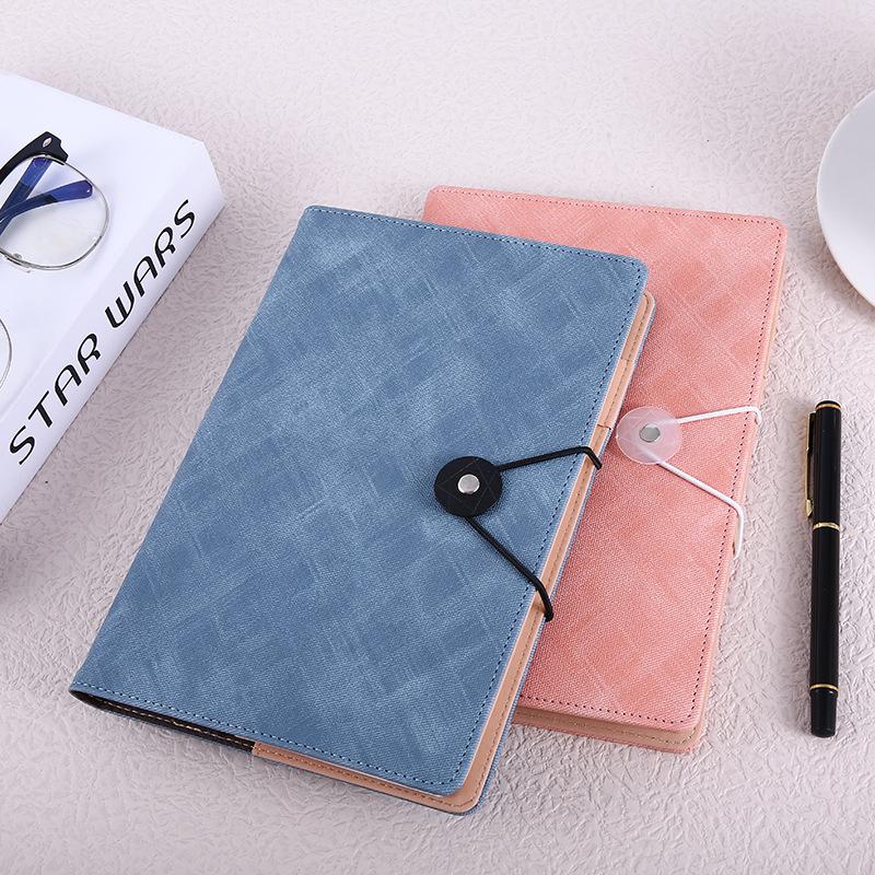 Мягкий кожаный деловой блокнот формата А5 с индивидуальным логотипом