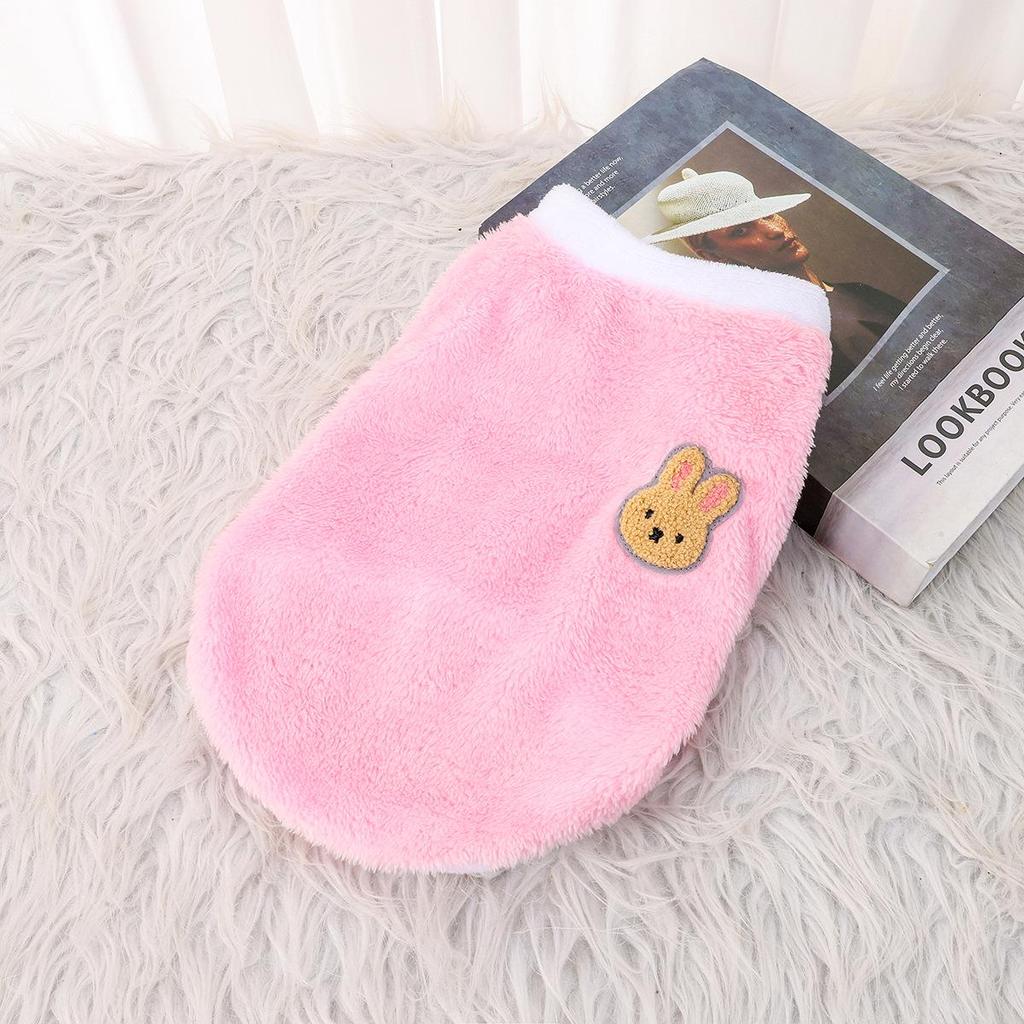 Осенне-зимний жилет из арктического бархата для домашних животных для собак и кошек