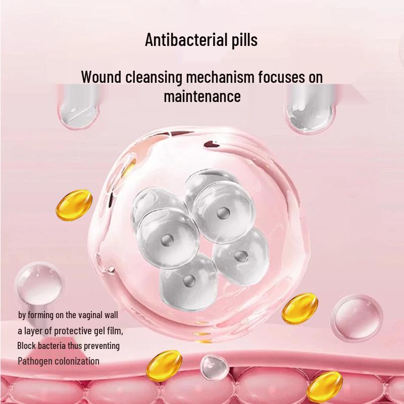 BSYP Антибактериальные и увлажняющие гинекологические таблетки для женского ухода