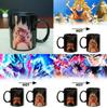 Керамическая кружка Dragon Ball Goku, меняющая цвет, для подарка и домашнего использования