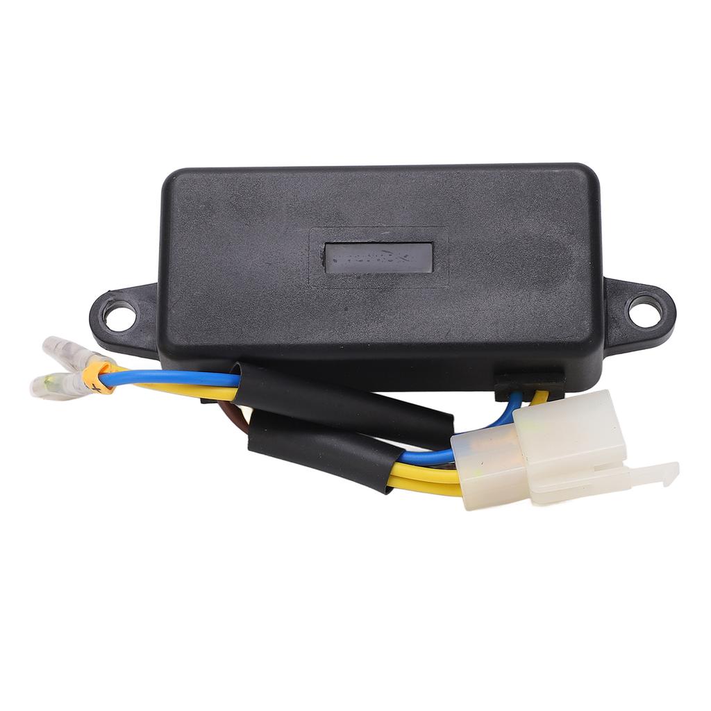 Single Phase Generator Automatic Voltage Regulator 6 Wire High Accuracy ABS Gasoline AVR for 2KW Generator