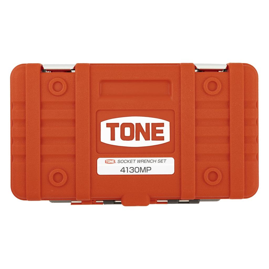 TONE Набор торцевых ключей 4130MP Drive Red Содержимое 17 предметов 12,7 мм (1/2")