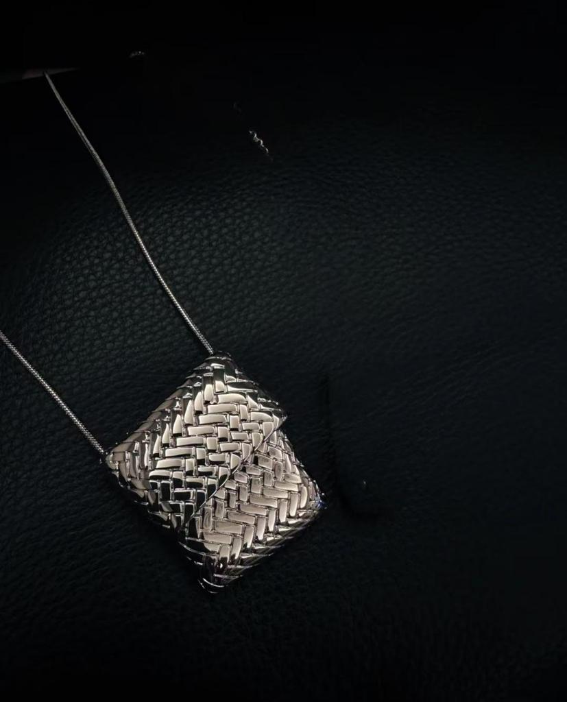 Habl Blogger Style Water Purifier Pendant Necklace - Women's Unique Layered Accessory Sweater Chain