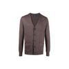 Polo FW21 Длинный рукав на пуговицах вязаный кардиган свитер мужской свитер Коричневый 710763372-005