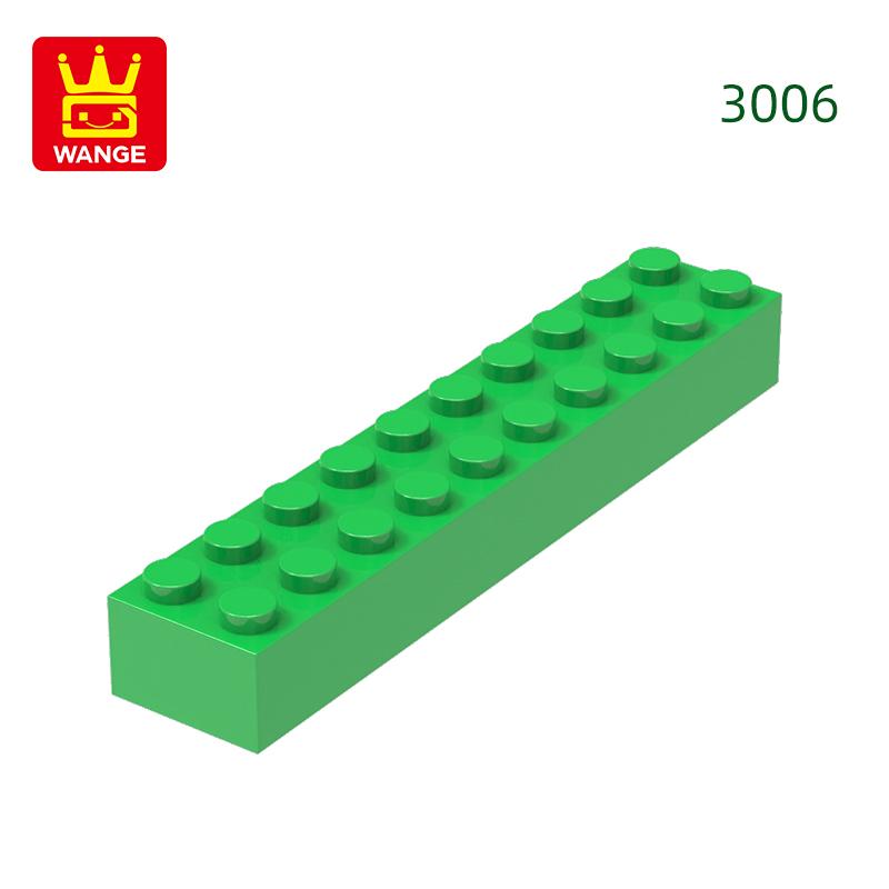 Нетоксичные 17 шт./лот 3006 Толстые 2x10 Строительные блоки Moc Классические аксессуары Совместимые кубики Детские игрушки Подарочная коробка