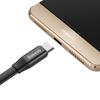 Кабель USB-C Baseus 0,23 м с держателем - Черный 2A