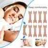 50pcs Snoring Stickers Breathing Nose Strips Physical Airway Expansion for Improved Nose Vent Anti-Snoring Comfort Sleep Aid