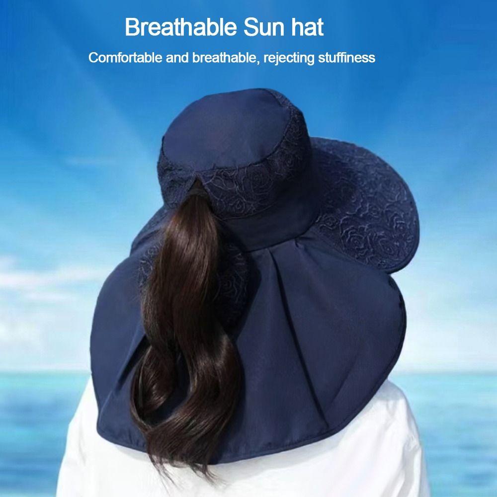 Солнцезащитная шляпа с защитой от УФ-лучей для лица и шеи, кепка-солнцезащитный крем, летние женские шляпы для рыбалки, охоты, пеших прогулок