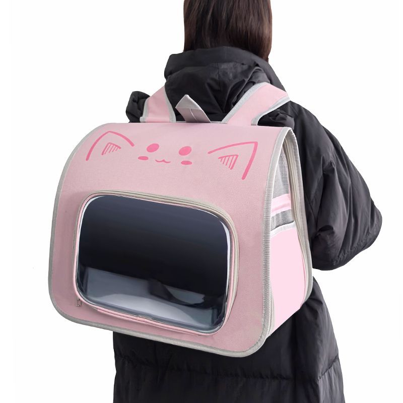 Товары для животных, походы с кошками, складной рюкзак большой емкости для путешествий, переносной, переносной, дышащий, школьный рюкзак