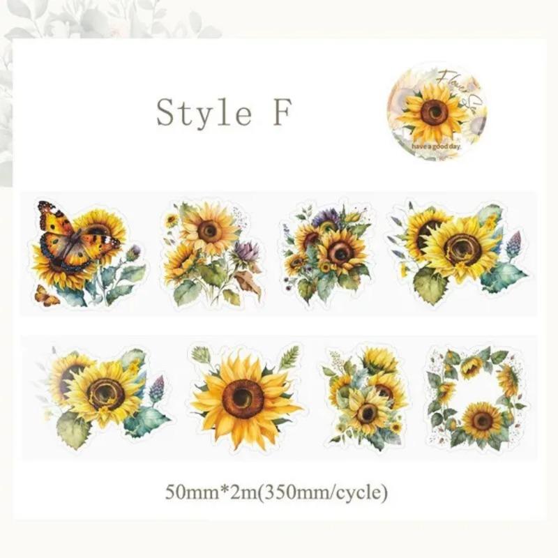 1 шт. ПЭТ-лента для украшения скрапбукинга, наклейки для журнала, дневника, канцелярские товары