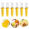 BBQ Supplies Kitchen Gadget Sweetcorn Home BBQ Prong Set Grilling Fork Corn Skewer Corn Holder