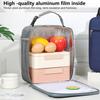 Прочный портативный контейнер для сохранения свежести с несколькими карманами, термосумка для ланч-бокса, школьные принадлежности, сумка для ланч-бокса