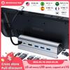 Steam Deck Docking Station TV Base Stand 6 In 1 Hub Aluminum Alloy Holder Dock 4K 60Hz HDMI-compatible USB-C For Steam Deck Console