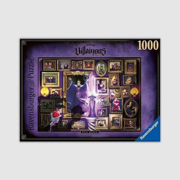Disney Villains Puzzle Snow White and the Seven Dwarfs Evil Queen 1000 Pieces