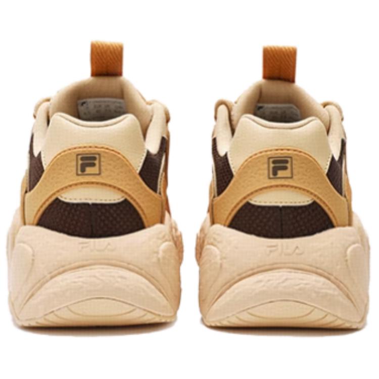 Fila Круассан Удобные Простые Амортизация Низкий Верх Папины Кроссовки Мужские кроссовки Медово-желтый F12M342103FHC