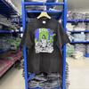SAINT Mx6 FW26 Vintage Washed T-Shirt Skull Print Crew Neck Short Sleeve Casual Top Men