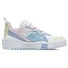 Li Ning 001 UNBLOCK Нескользящие Износостойкие Низкие Кеды для Скейтборда Женские Бело-Сине-Розовые AGCR152-2