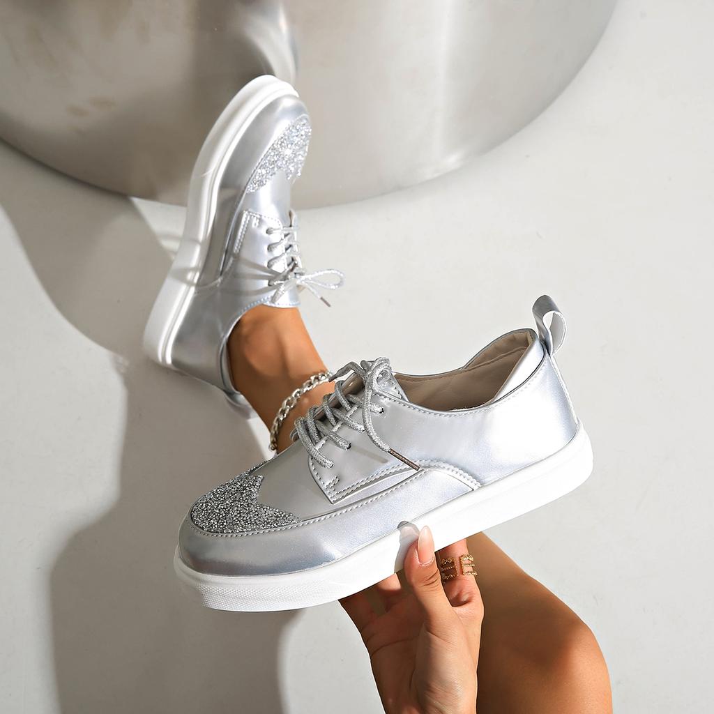Fashion 2024 New Women Sneakers Casual Vulcanized Sport Shoes Fashion Trend Designer Shoes Casual Flats Loafers Women Zapatos De Mujer