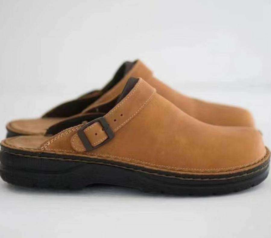 Новые мужские женские тапочки, летние туфли из искусственной кожи, винтажные сандалии с мягкой подошвой, пляжные тапочки, мужская повседневная обувь, размер 38-48