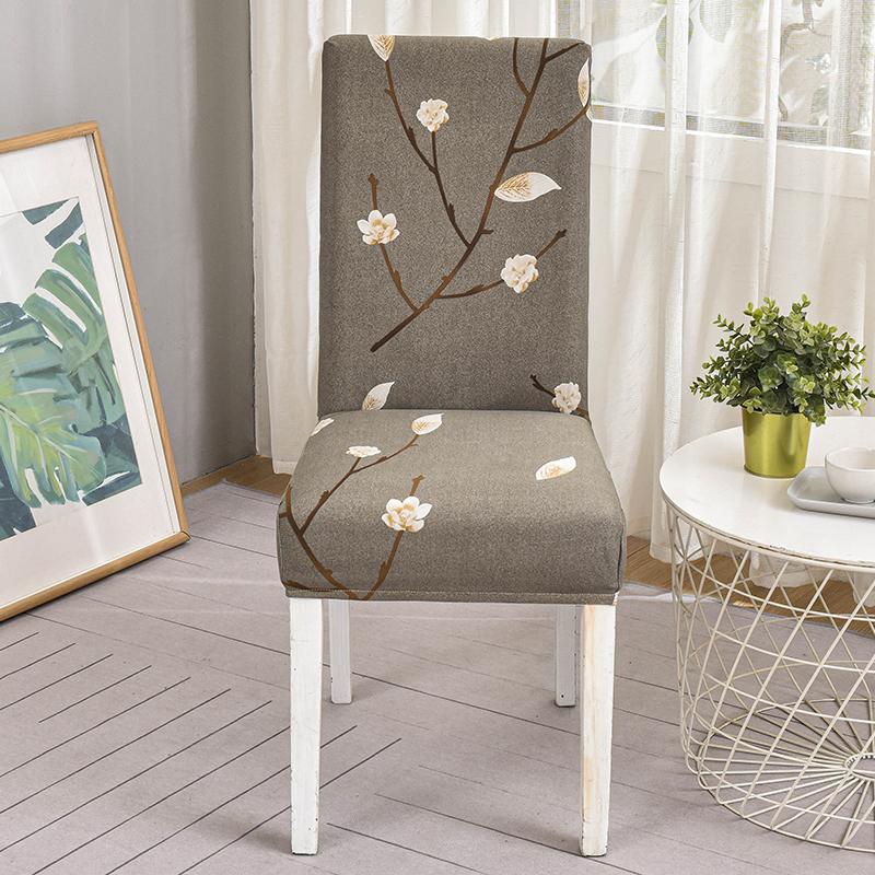 Чехлы для стульев в столовой, эластичные моющиеся чехлы для стульев, чехлы для стульев Parsons, защитные чехлы для дома, ресторана, банкета, кухни