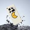 For Xiaomi 15 Ultra Case Yellow Moon Pattern Printing Straight Edge TPU Phone Back Cover