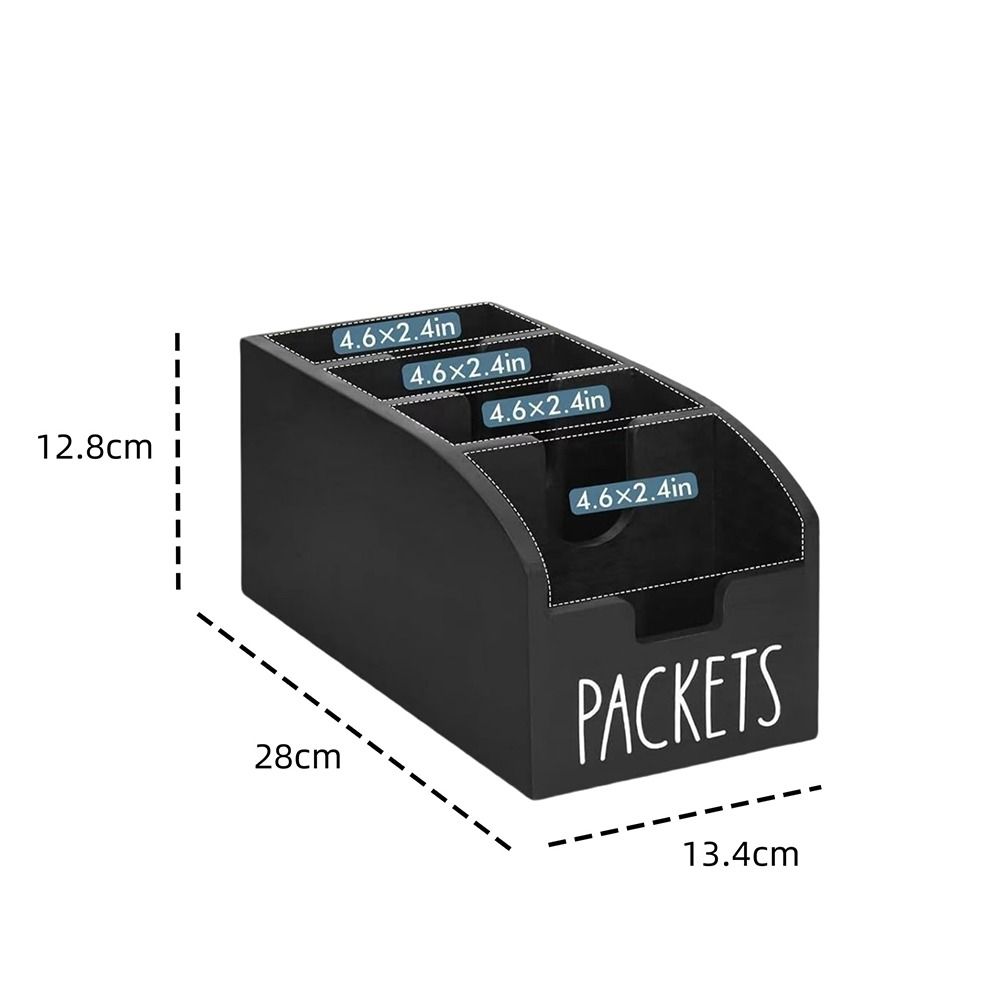 Компактный держатель для чая с приправами, деревянная рамка для хранения хлопьев, кухонные принадлежности