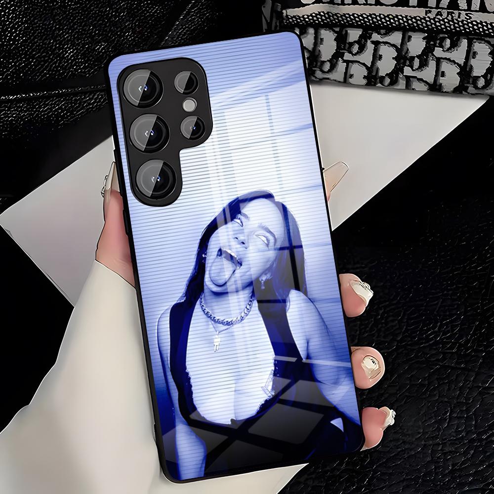 Чехол для телефона SINGER B-BILLIE для Samsung A25 A13 A33 5G A54 A36 A35 A56 A52 A14 Ударопрочная стеклянная крышка