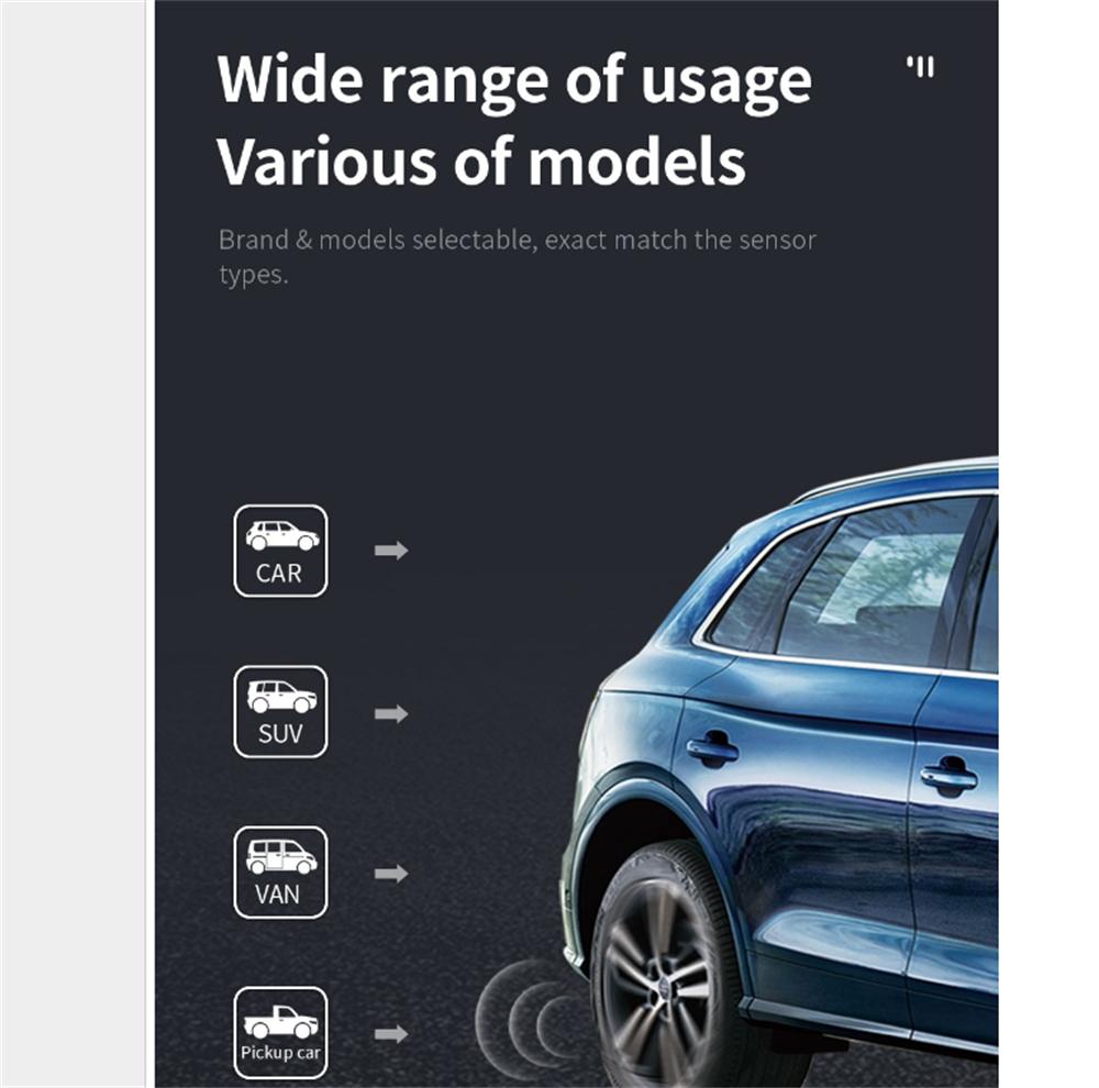 Universal TPMS Relearn Reset tire pressure Activate sensor updateable multi-languages TPS10 Works for CAR, SUV, VAN, Pickup Car, Light Truck