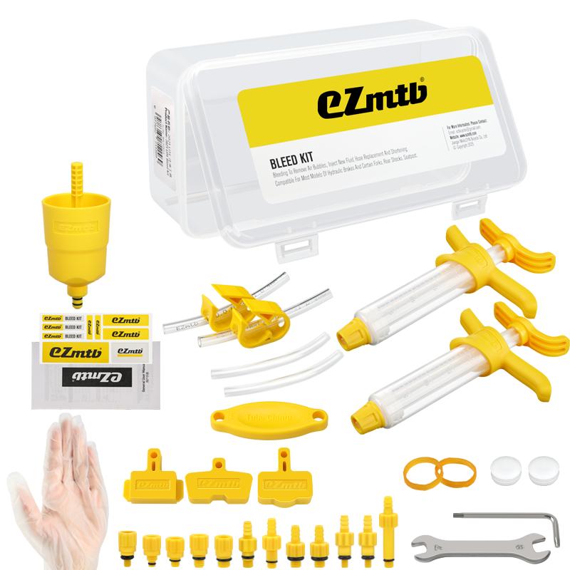 RIDERACE Bicycle Hydraulic Disc Brake Oil Bleed Kit Tools Ezmtb For SHIMANO SRAM Avid MAGURA Road Cycling MTB Bike Repair Tool
