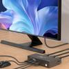 Металлический HDTV-переключатель для двойных мониторов, 4 USB 3.0 хаба, бесшовное переключение входов, повышает производительность
