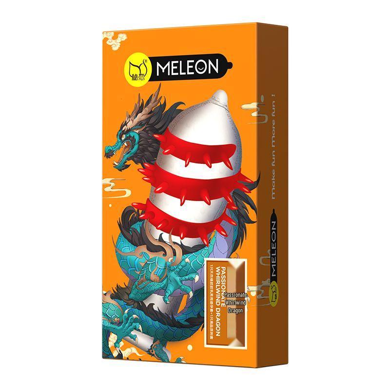 Презервативы Secret Love Delay King с ребристой текстурой – Долгоиграющие, с крупными частицами, текстура кошачьего языка