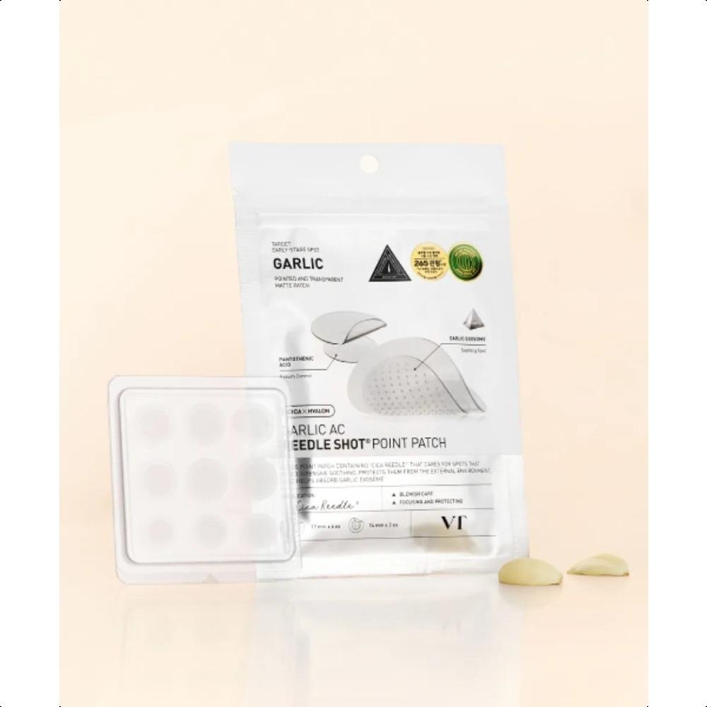 VT Патч для точечного нанесения Garlic AC Reedle Shot - 1 упаковка (48pcs)