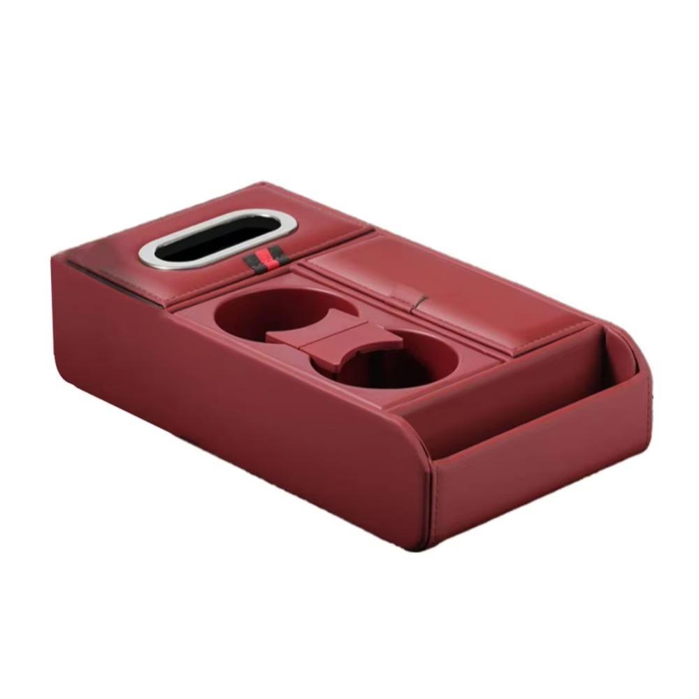PU leather Armrest Heightening Pad Multifunctional Center Console Organizer Auto Accessory