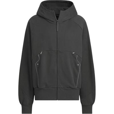 adidas Мягкая удобная однотонная куртка с капюшоном Fustl P, мужские куртки серого цвета JM6155