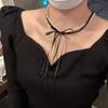 Модное колье-подвеска, украшение на шею, двухслойное колье для любых случаев