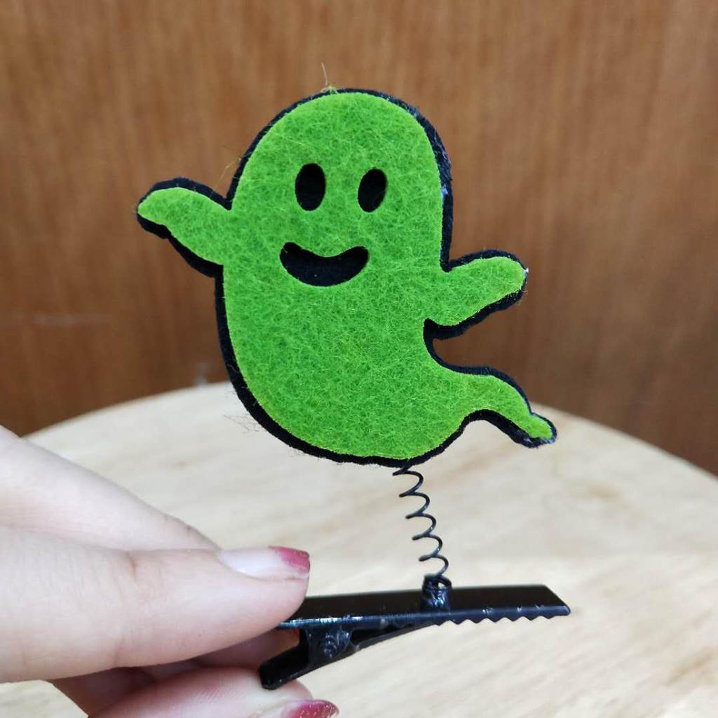 Заколка для волос на Хэллоуин, тыква, привидение, череп, пряжка, головной убор, праздничные предметы, реквизит для выпускного вечера, небольшие подарки