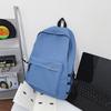 Новый повседневный рюкзак простой рюкзак в студенческом стиле большой вместимости студенческая сумка мужская и женская парная сумка дорожная сумка