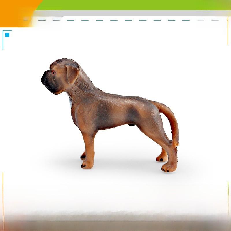 Фигурка Золотистого ретривера из ПВХ для детей, декоративная миниатюра животного, подарок