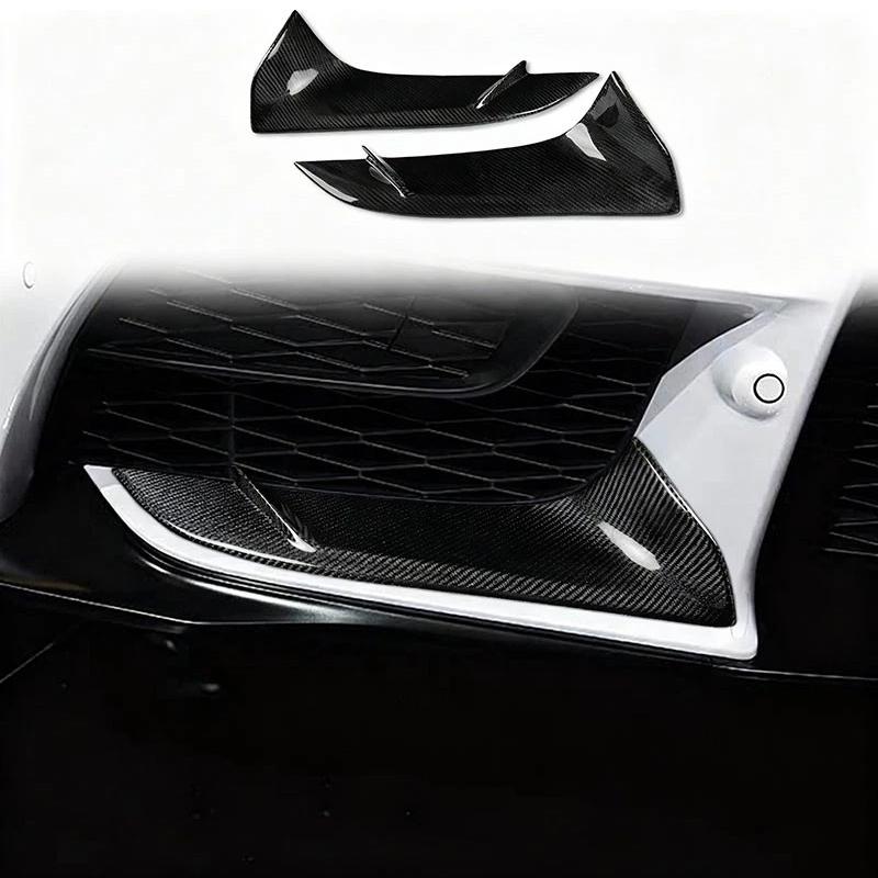For Toyota Supra GR A90 A91 MK5 2019-2026 Real Carbon Fiber Car Front Bumper Lower Garnish Cover Trim Car Accessories